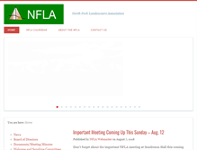 Tablet Screenshot of nflandowners.com